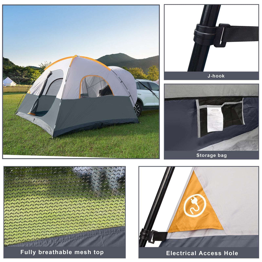 UNP Universal SUV Tailgate Shelter - 10x10 Instant Car Camping Tent - by UNP OUTDOOR