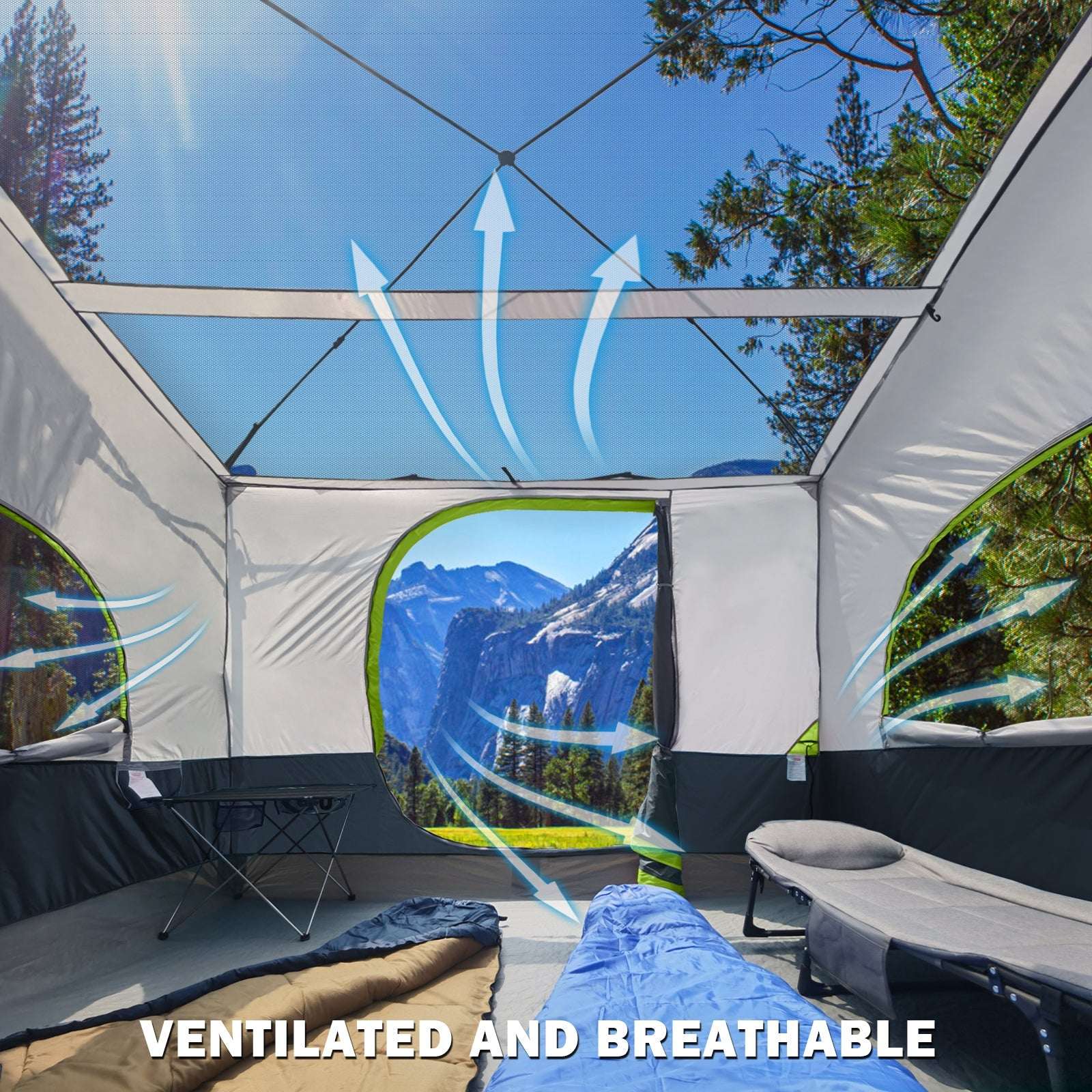 UNP UV - Guard Daycrush Canopy - Blue - by UNP OUTDOOR