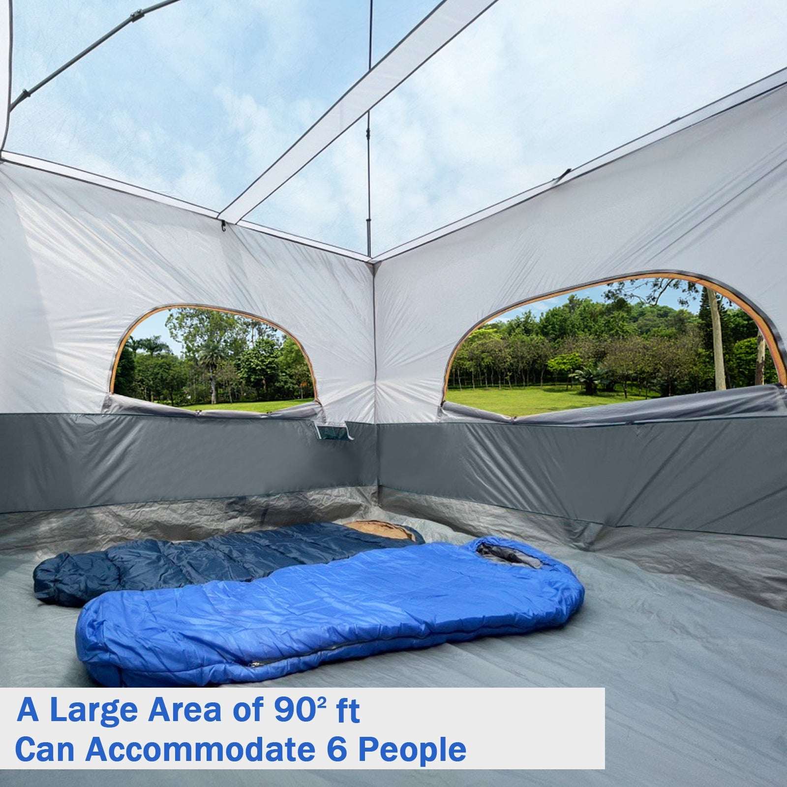 UNP UV - Guard Daycrush Canopy - Gray | Spacious Carport Canopy for Backyard & Events - by UNP OUTDOOR