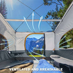 UNP UV - Guard Daycrush Canopy - Gray | Spacious Carport Canopy for Backyard & Events - by UNP OUTDOOR